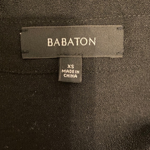 Babaton Black Lee Shirt Collar Dress - Picture 7 of 8